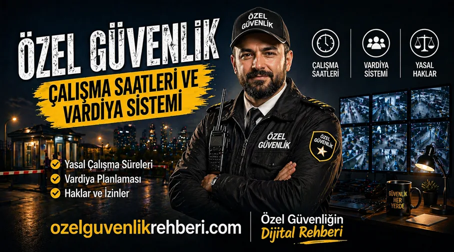 Özel Güvenlik Çalışma Saatleri ve Vardiya Sistemi