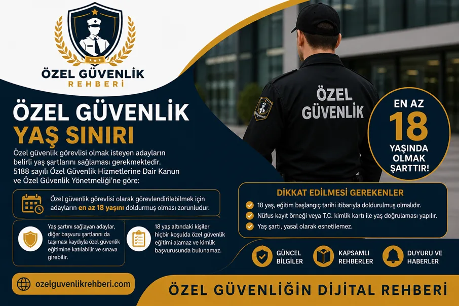 Özel Güvenlik Yaş Sınırı